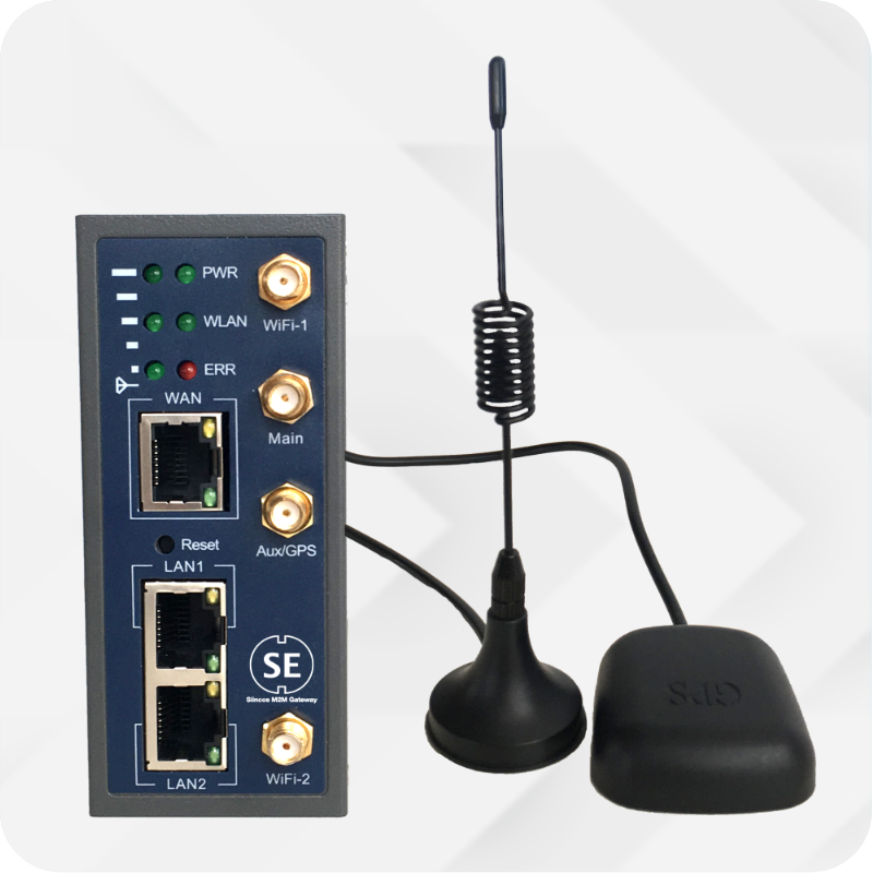 Siincos RC Gateway with LTE/LAN/WLAN & GPS